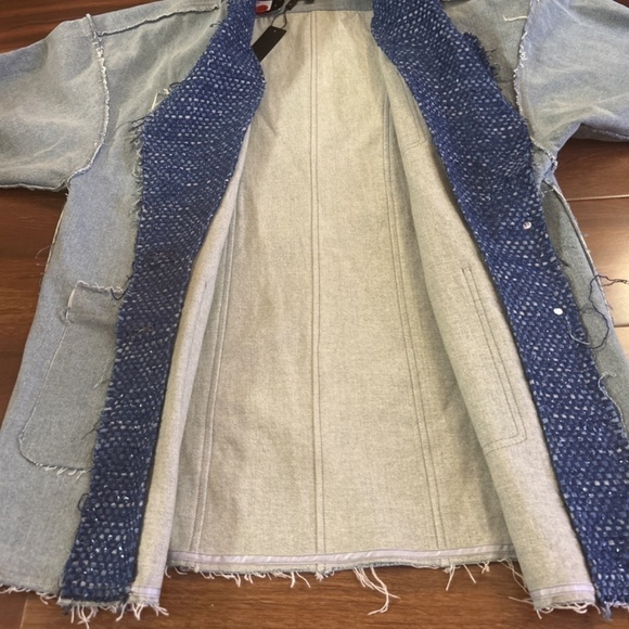 BEULAH Denim Jacket Size M/L - Picture 11 of 11